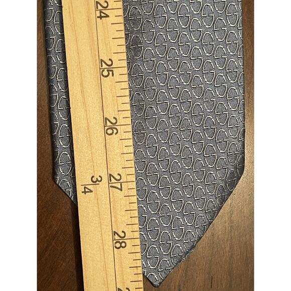 Lamberti Blue 100% Silk Men’s Neck Tie Made In Italy - Picture 5 of 9